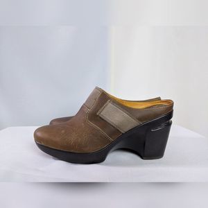 Cole Haan Nike Air Soles Leather Mules EUC Sz 6